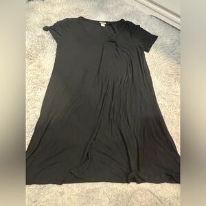 Mossimo Black Tshirt Dress Size M